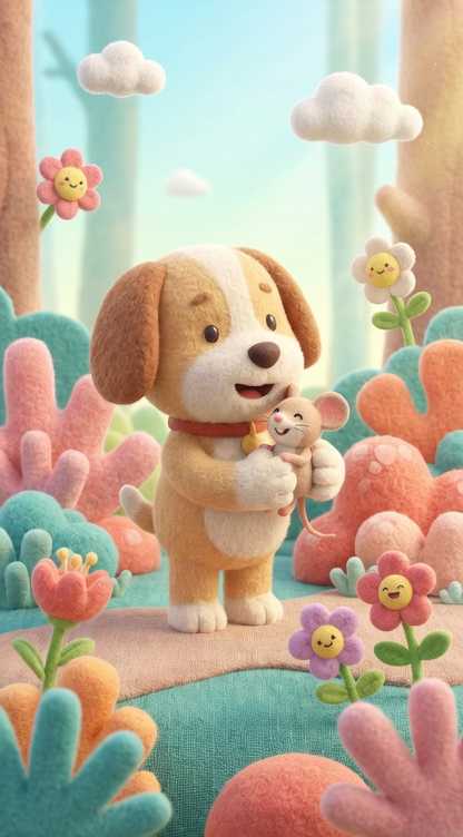 Create cute cartoons with this prompt